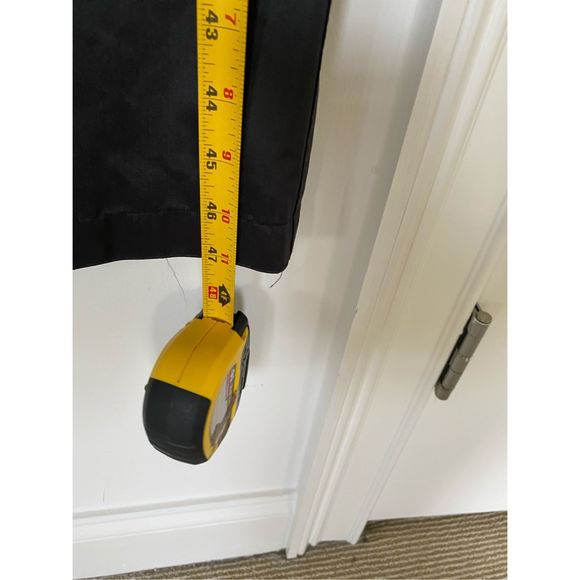 Lindsey Blake Black Raincoat with Insulation Lining SzL - Picture 7 of 7